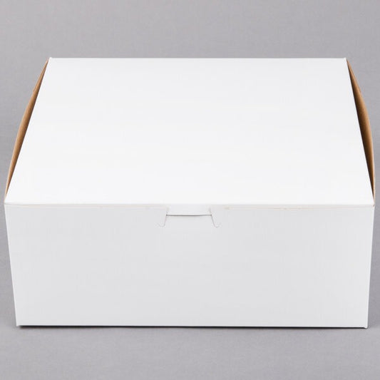 9"X9"X5" White Cake Box 100/CS