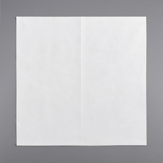 12" x 12" White Dry Wax Sheets 5000/CS