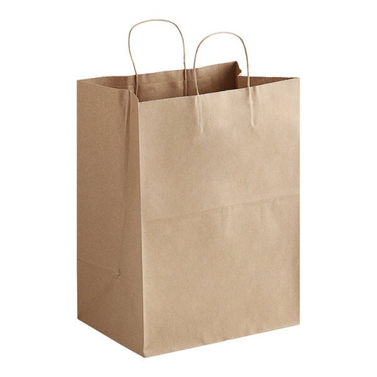 Kraft Paper Bag 12"X9"X15" 200pcs/case