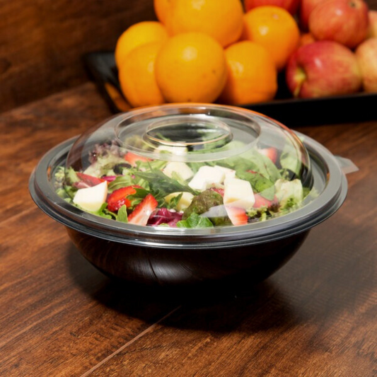 24 oz Plastic Bowl with Lid 150/Case