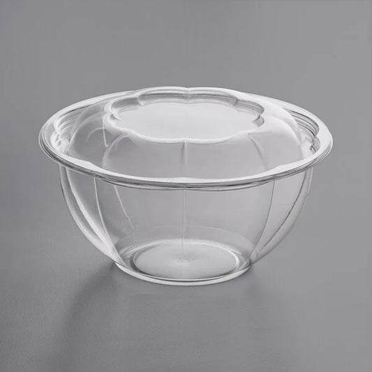 32oz Rose Salad Bowl & Lid 150pcs