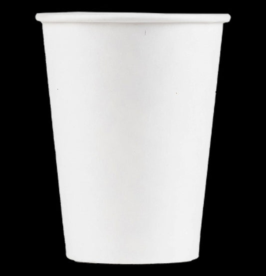 8oz White Paper Hot Cup 1,000/CS