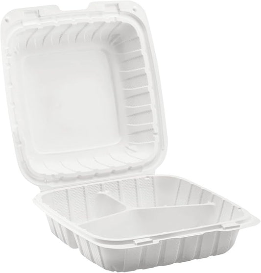 8" x 8" MFPP Clamshell Container
