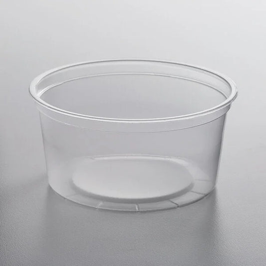 12oz PET Round Deli Container 500/CS