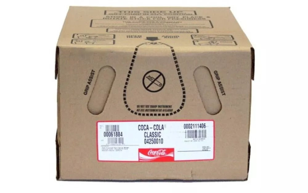 Coke Bag-In-Box Fountain Syrup (5 gal.)